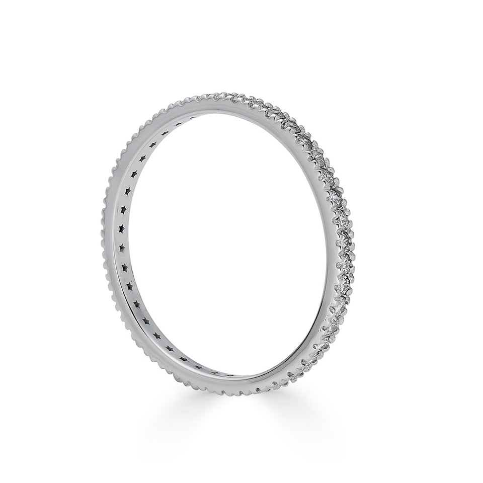 ML White Diamond Eternity Band