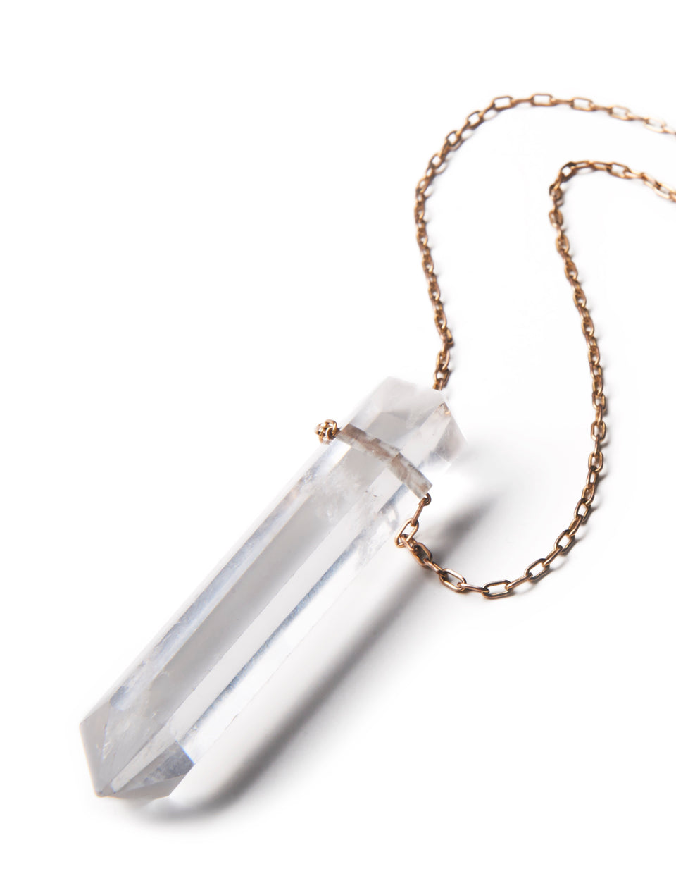 Ippolita Rock Candy Lollipop Clear Quartz 18k Yellow Gold Pendant Necklace,  $995 | Saks Fifth Avenue | Lookastic
